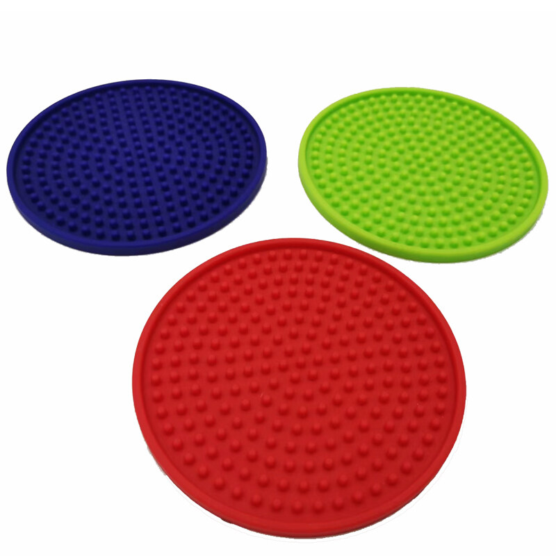 Customized branded logo PVC silicone beer bar mat counter mat carlsberg bar mat  