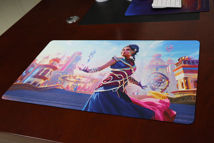 oem brand printing YGO full color board game card game playmat table game mat  
