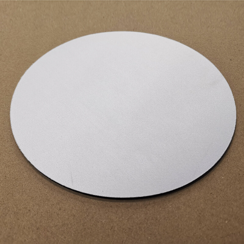Blank mouse pad with stitched edges for full color printing  