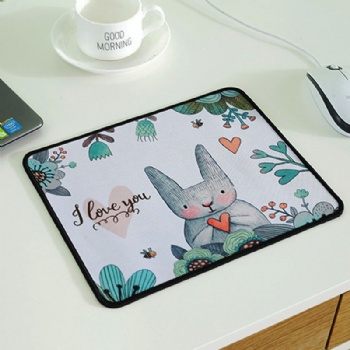 Mouse Pad Comfortable Mousepads with Non-Slip Rubber Base Washable Bulk with Lycra Cloth Mouse Mat for Computers Laptop Office Home School