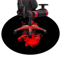 E-Sport computer Gaming Desk Chair rubber Floor Mat Non-slip gaming chair floor mat