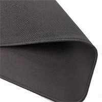 Amazon hotsale Gaming Computer office Mouse Pad-Cloth with rubberized base Black color