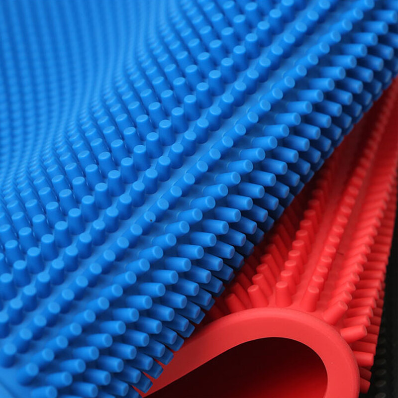 Plain no logo non slip eco-friendly PVC plastic bar mat rail mat PVC bar mat