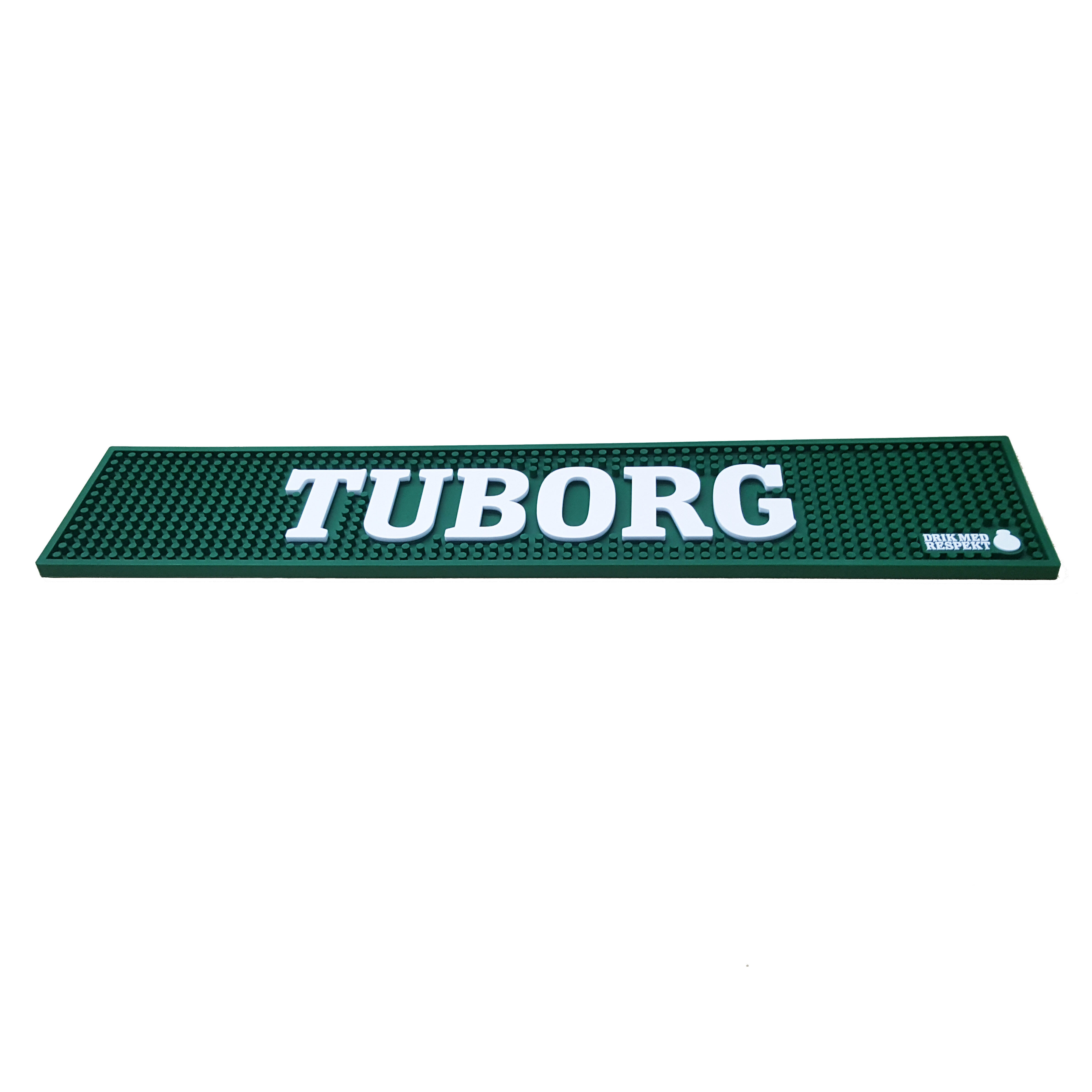 custom embossed logo promotion gift soft PVC rubber bar mat Barware accessories counter bar mat