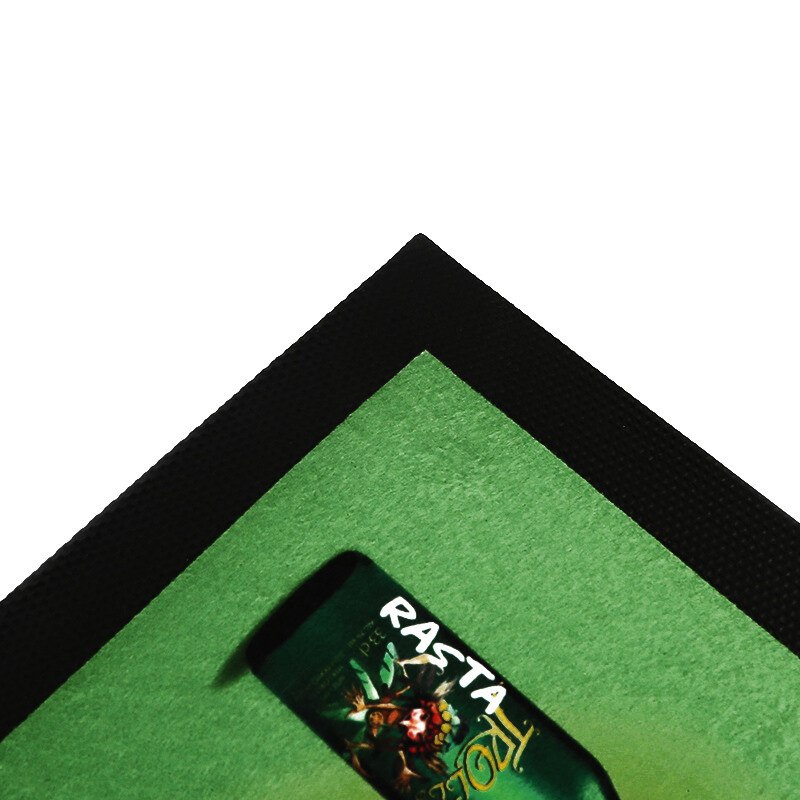 non slip water absorbent custom sublimation printing nitrile promotion gift rubber bar mat  