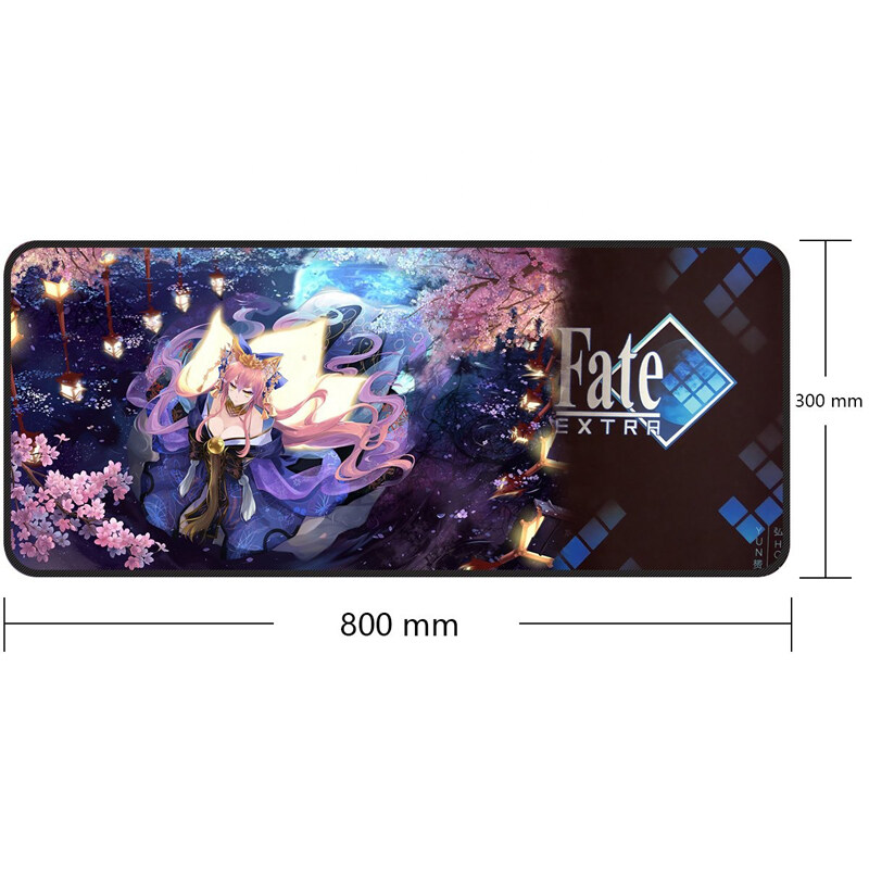 OEM custom full color printing Rubber Non slip gaming Desk pads Gaming Mouse Pad  