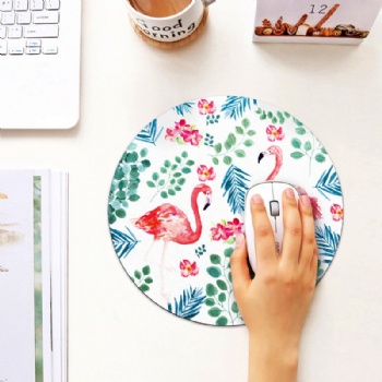 custom printing non slip rubber mouse pad office mouse pad round mouse mats