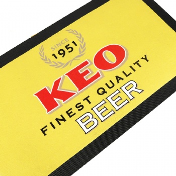 custom digital printing nitrile rubber bar runner bar mat