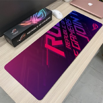 OEM custom full color printing computer gaming mouse pad brand mouse pad for game players