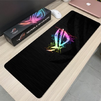 OEM custom full color printing computer gaming mouse pad brand mouse pad for game players