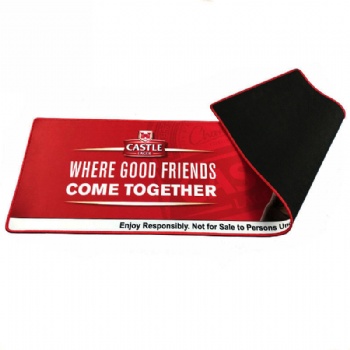 natural rubber bar runner foamed natural rubber bar runner promotion gift beer mats