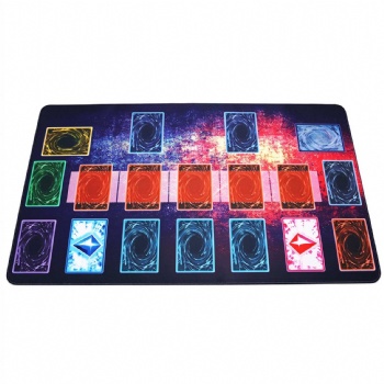 Custom Printed TCG Play Mat, Extended Large Card Game Mat Anti-Scratch Waterproof Neoprene Game Pad for Competitive & Casual Card Gaming