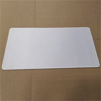 Blank mouse pad with stitched edges for gaming mouse pads