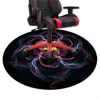 E-Sport computer Gaming Desk Chair rubber Floor Mat Non-slip gaming chair floor mat