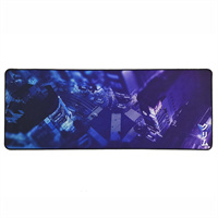 Full size custom digital printing game desk pad xxxl large size gaming desk mouse pad