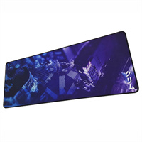 Full size custom digital printing game desk pad xxxl large size gaming desk mouse pad