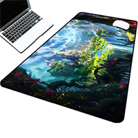 OEM custom full color printing Rubber gaming table Desk pad xxl Gaming Mouse Pad