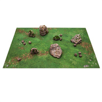 Custom Printed Large Size Tabletop Board Game Mat 3'X3' 4'X4' 4'X6' Rubber Playmat Neoprene Gaming Wargame Battle Mat Factory