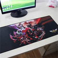 extended large size non slip natural rubber base professional gaming mouse mat gaming mouse pad